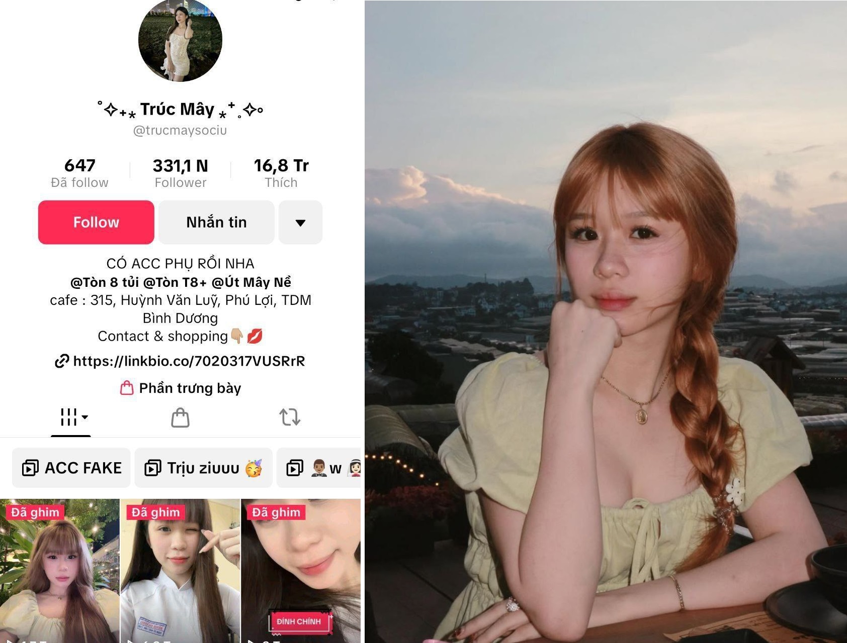 Lộ clip nóng Trúc Mây TikTok khoe body hấp dẫn