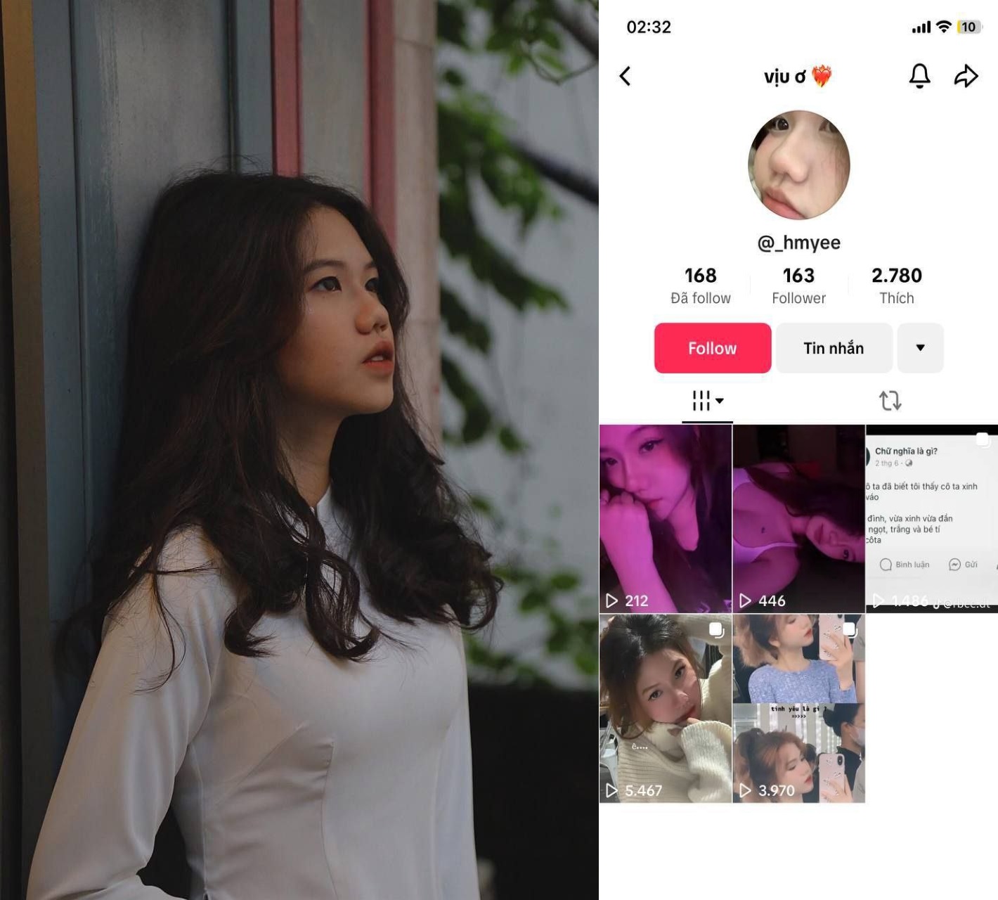 Clip nóng tự quay em TikToker sexy liều lĩnh