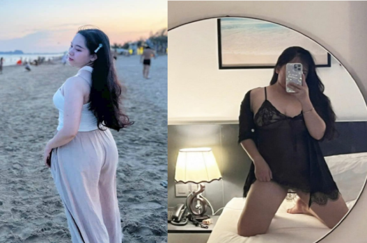 Chơi đùa với em béo khỏe mạnh, em thỏa mãn mê ly