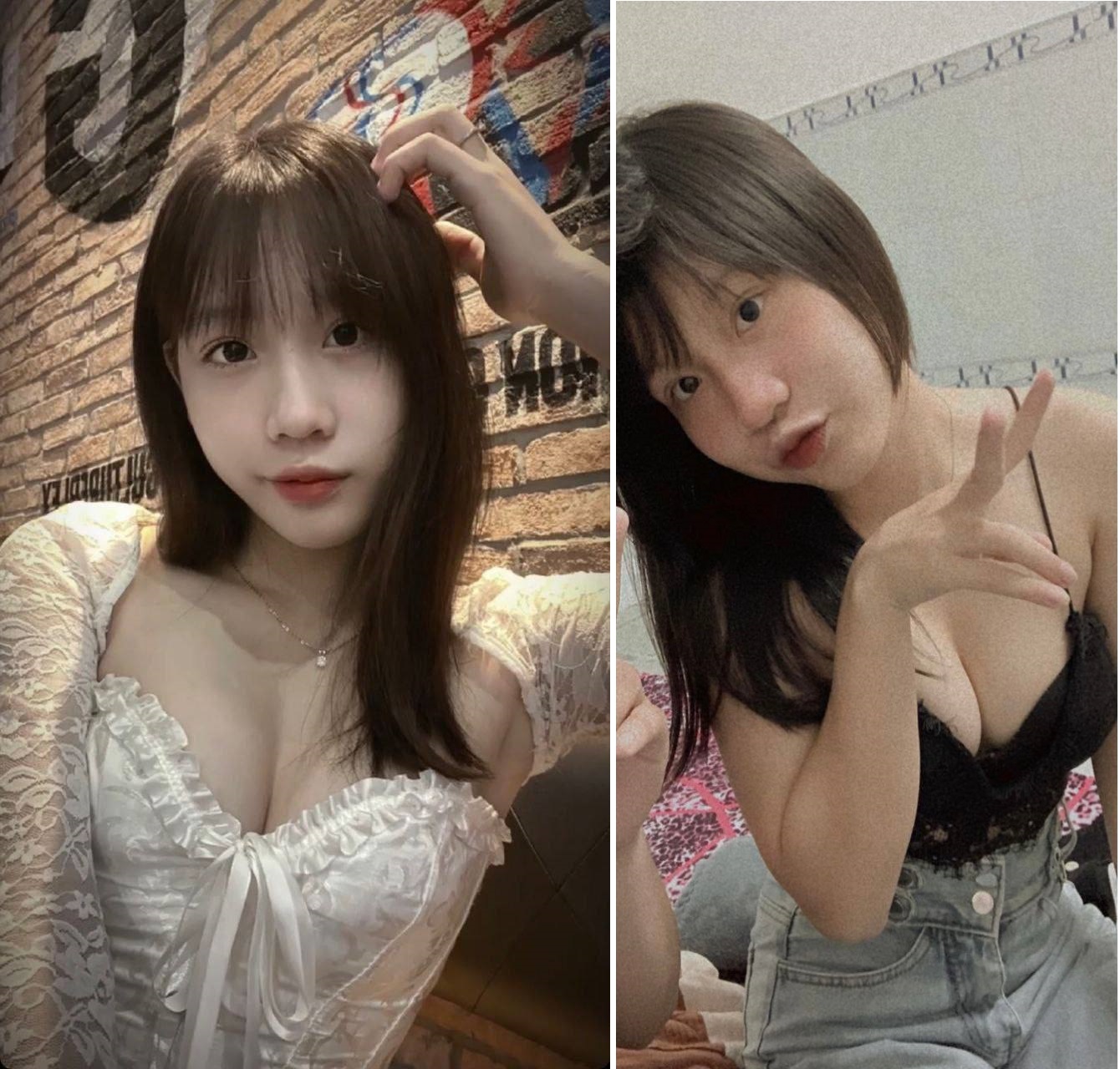 Em sinh viên gầy run rẩy khi nện