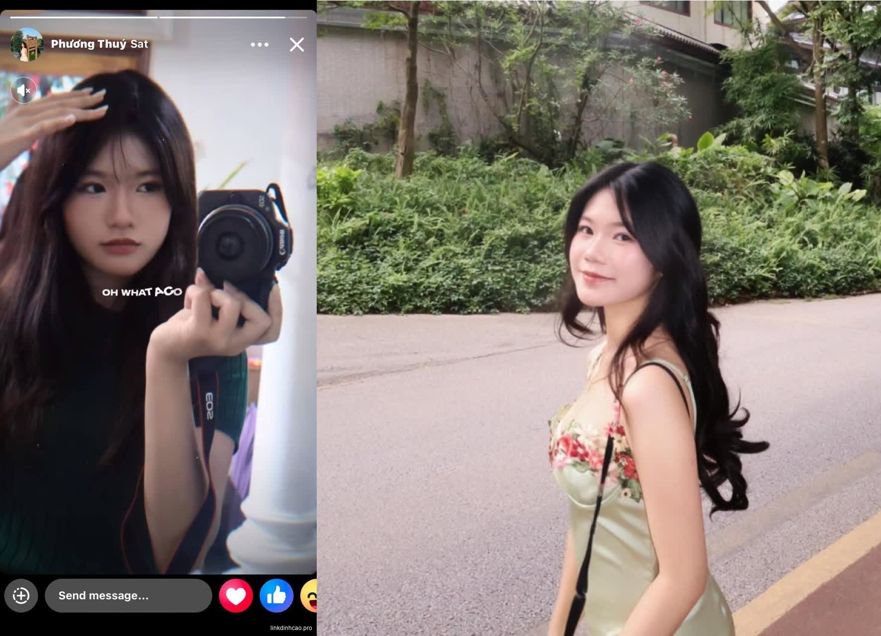 Em Phương Thúy bị leak clip sau chia tay
